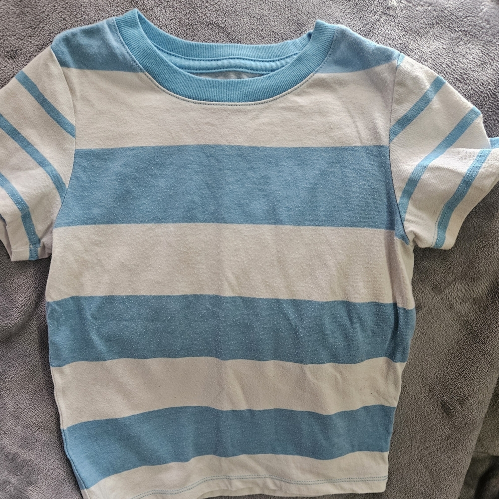 Kids' T-Shirts with Stripes and Explore Print - Picture 5 of 8